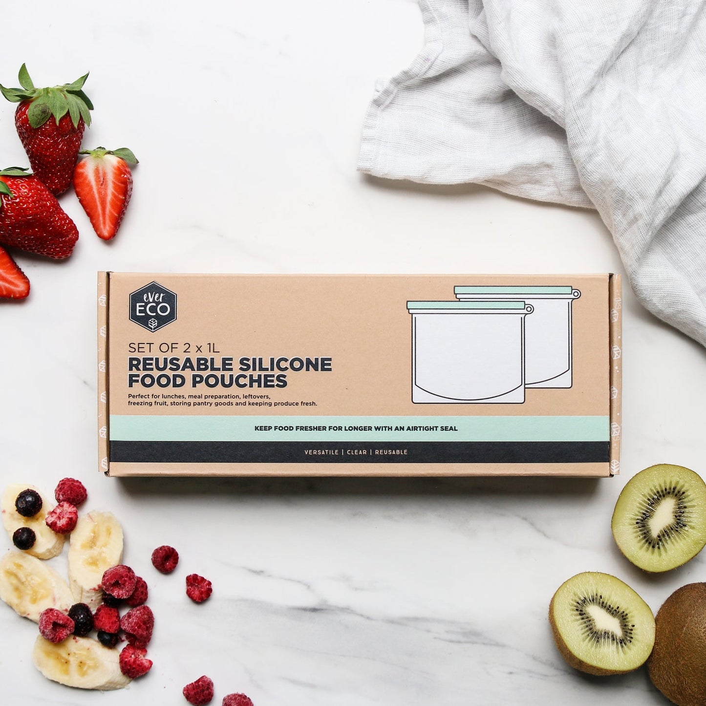 Reusable Silicone Food Pouches