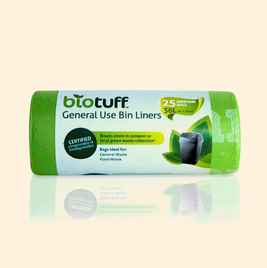 General Use Bin Liners Medium 36L