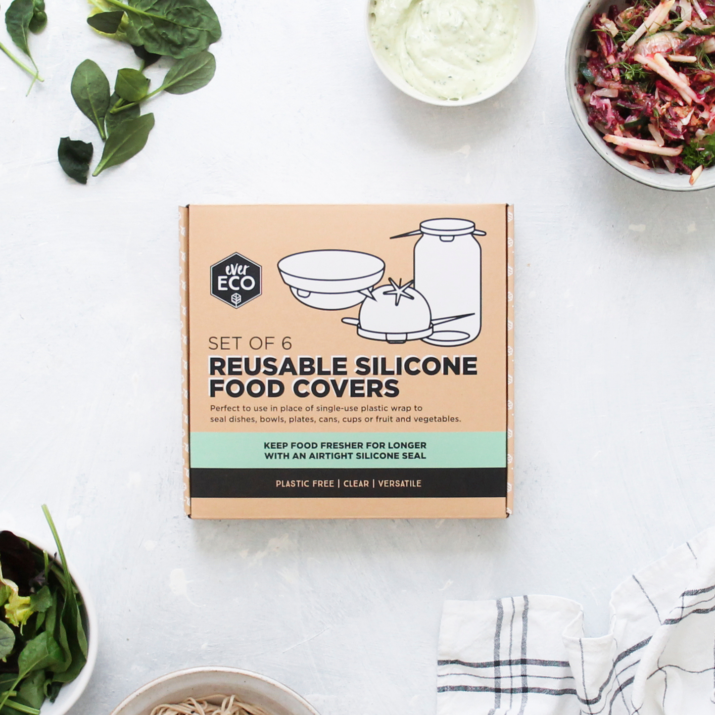 Reusable Silicone Food Covers