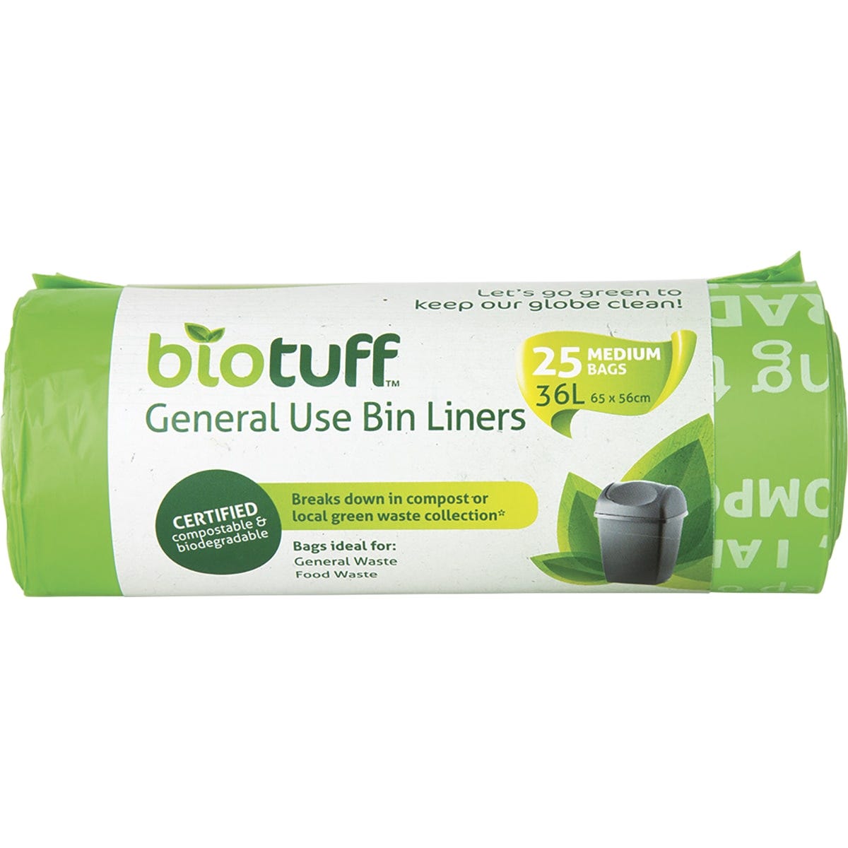 General Use Bin Liners Medium 36L