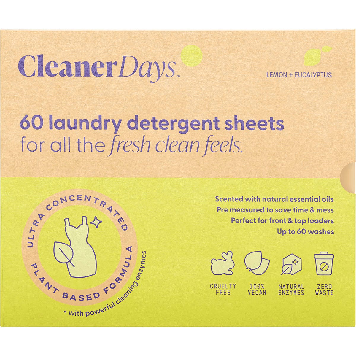 Laundry Detergent Sheets