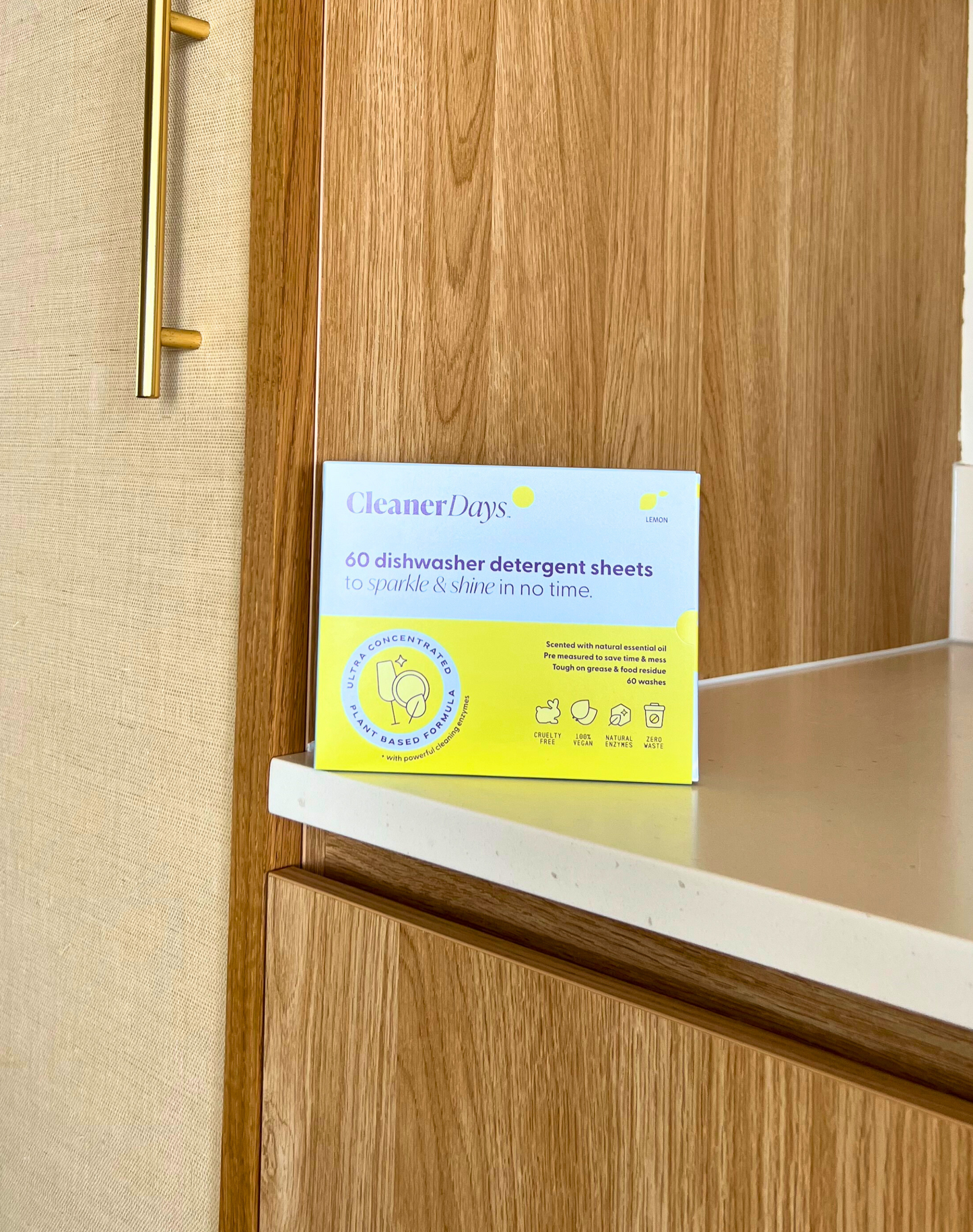 Dishwasher Detergent Sheets Lemon