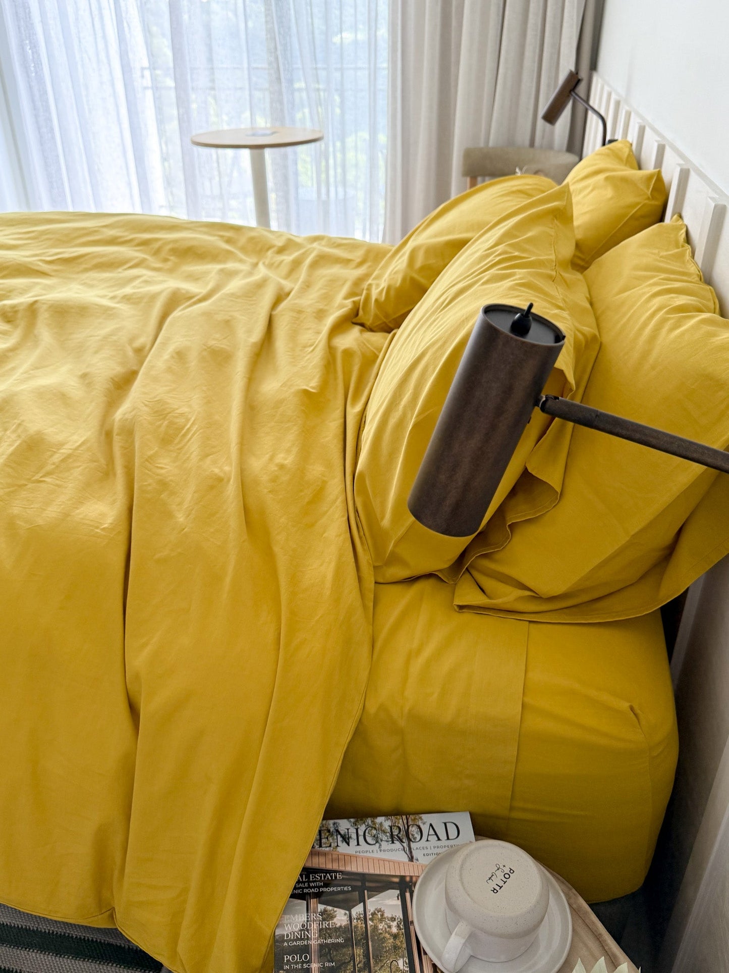 Amber haze duvet set