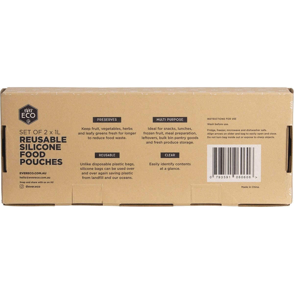 Reusable Silicone Food Pouches