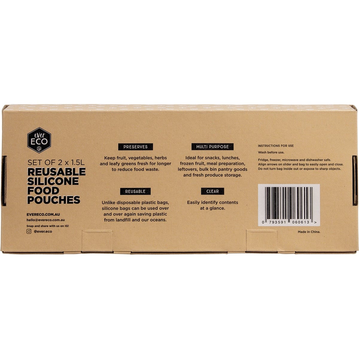 Reusable Silicone Food Pouches