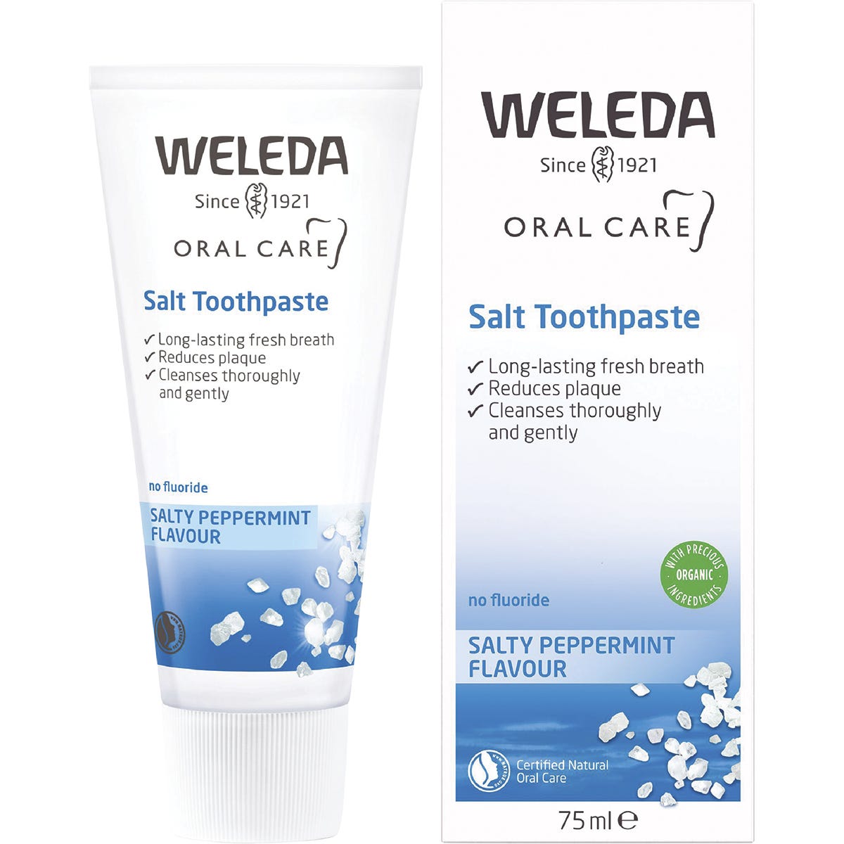 Toothpaste Salt Salty Peppermint Flavour