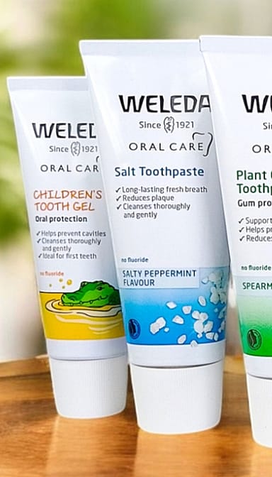 Toothpaste Salt Salty Peppermint Flavour