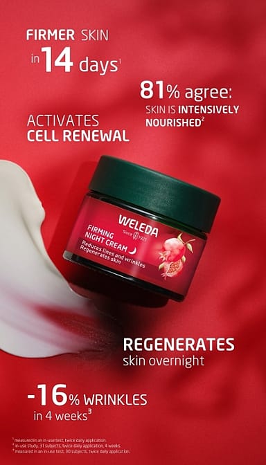 Firming Night Cream Pomegranate & Maca Peptides