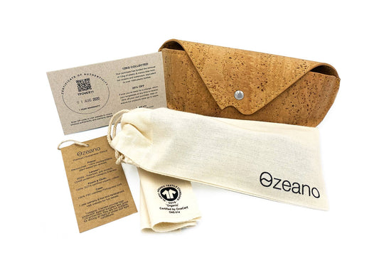Premium Handmade Eyewear Case - FSC-Certified Cork
