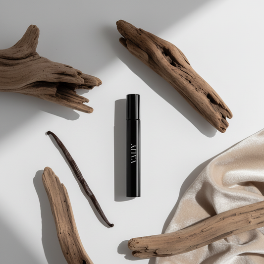 Luna Travel Spray - Overhead with Organic Wood