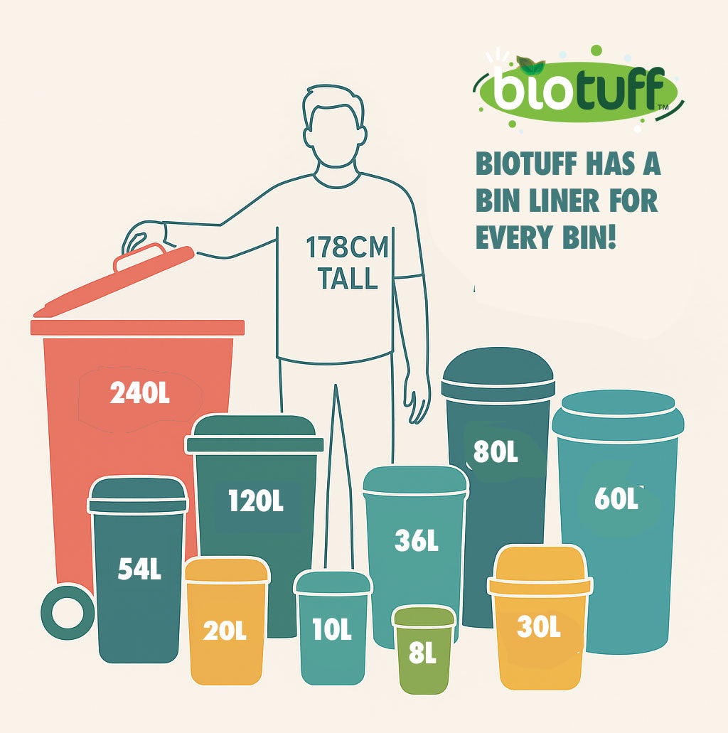 General Use Bin Liners Large 60L