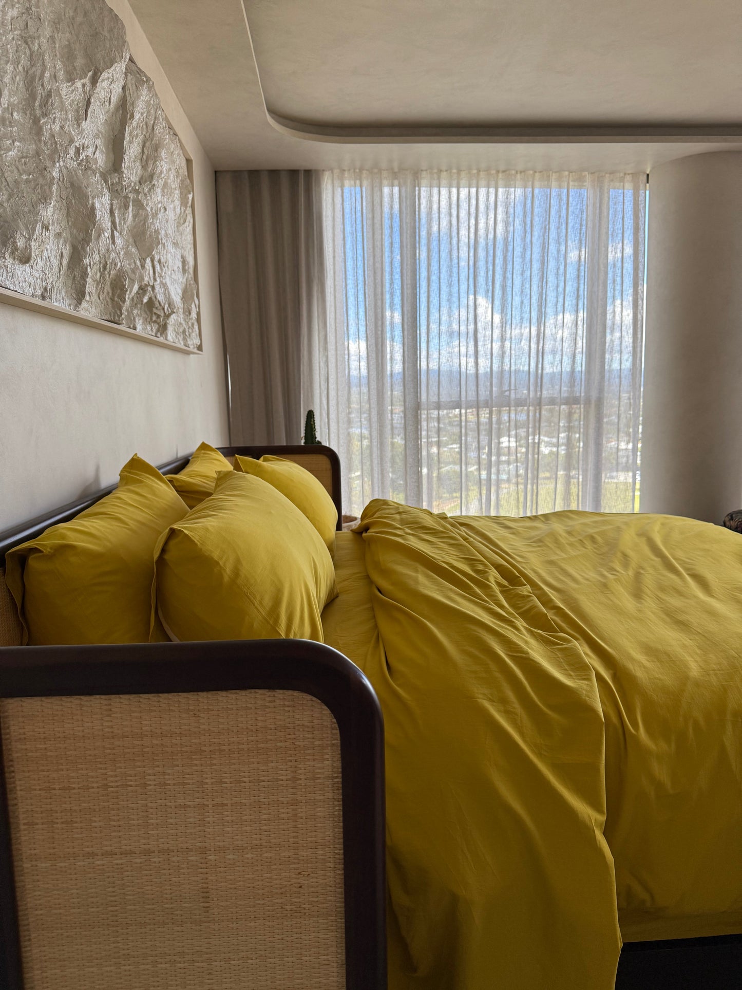 Amber haze sheet set