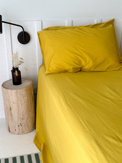 Amber haze sheet set