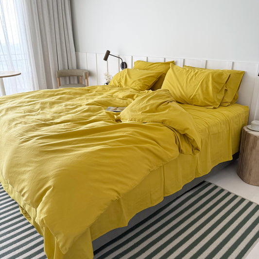 Amber haze duvet set