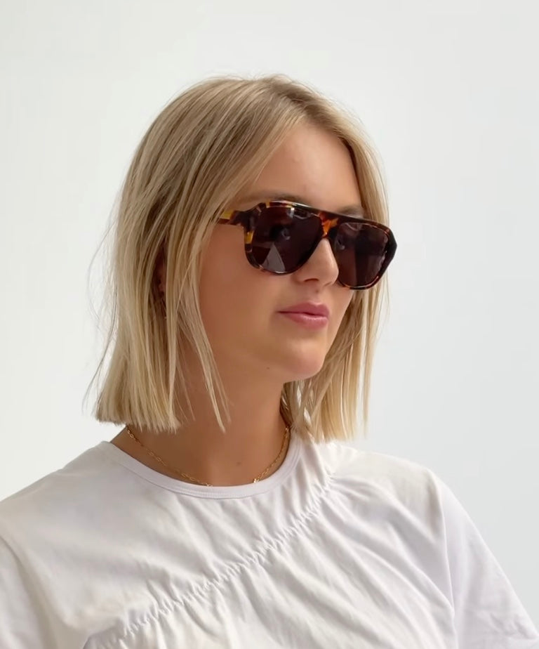 Balmoral (Bushfish) - Polarised Aviator Sunglasses