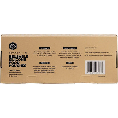 Reusable Silicone Food Pouches