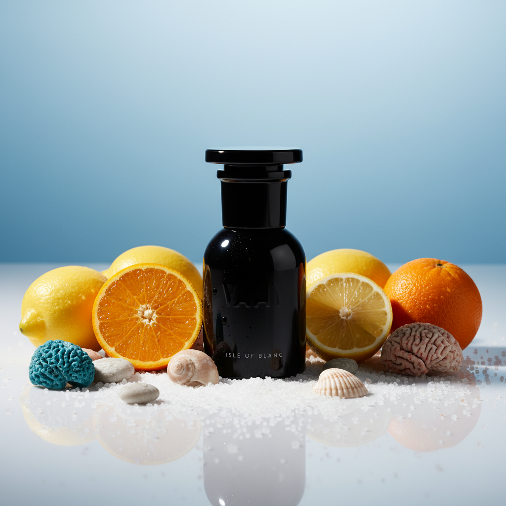 Isle of Blanc Perfume Premium Studio Photoshoot - Retry